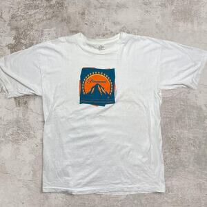 90s single stitch Paramount Pictures movie pomo white cotton t-shirt size XL